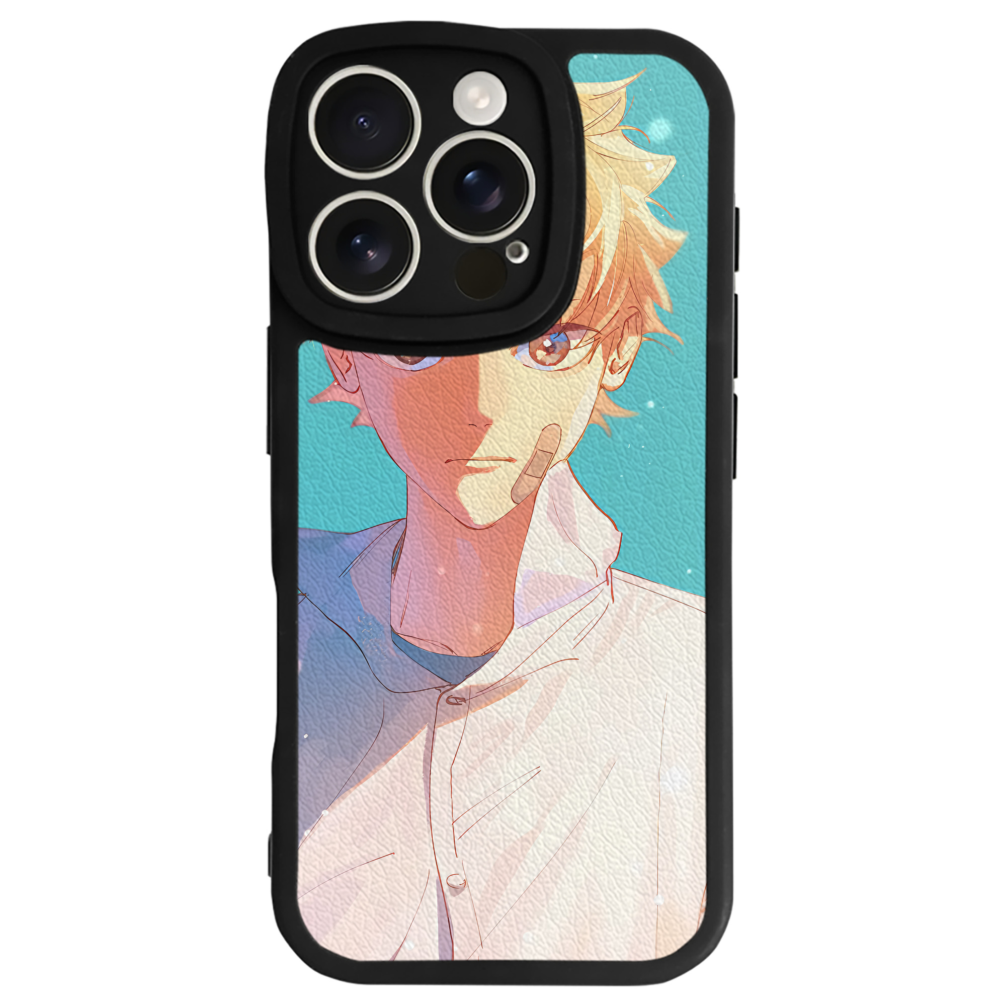 （画像用） ハイキュー!! Haikyu!! 【iPhone 16シリーズ対応】シリコンスマホケース（レザー調） 材質：シリコン